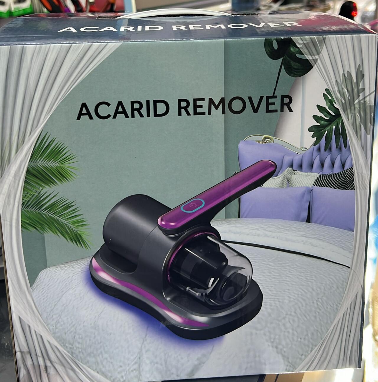 Aspirador Recarregável Antiácaros