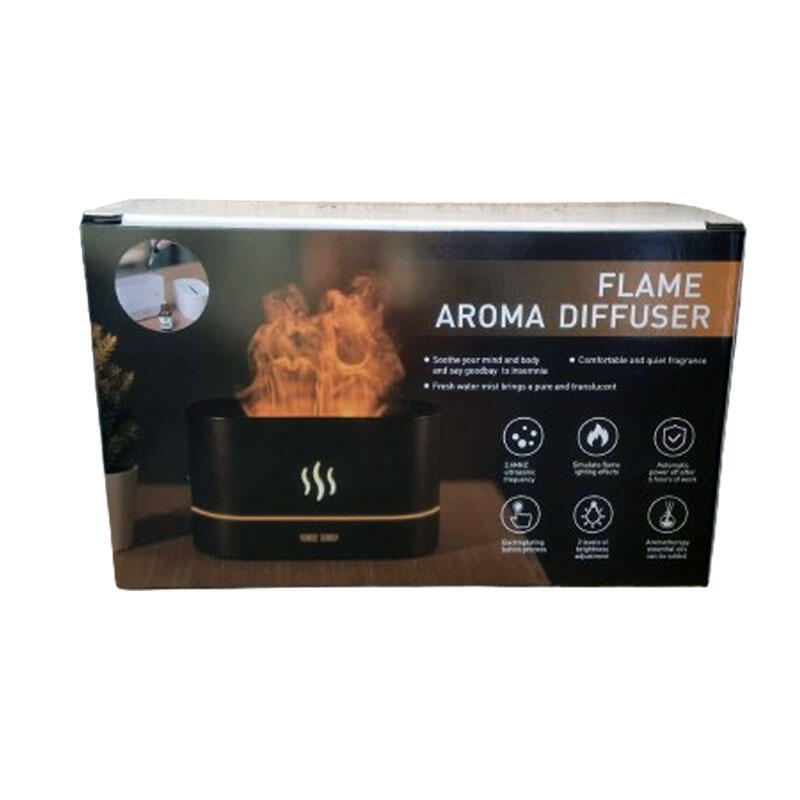Difusor de Aroma com Efeito de Chama – Aromaterapia com Estilo e Conforto