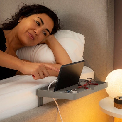 Prateleira Universal para Cama – Bedten InnovaGoods | Apoio Portátil para Telemóvel, Tablet