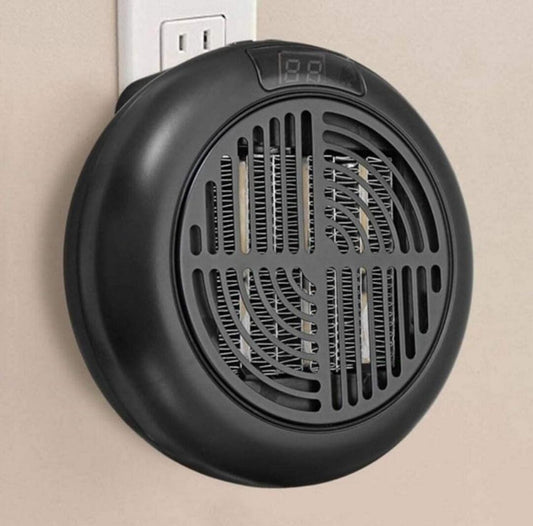 Aquecedor Portátil 900W com Temporizador Programável – Compacto, Silencioso e Eficiente