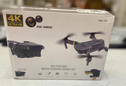 Drone 4K Dobrável Inteligente W8 - Duas Câmaras